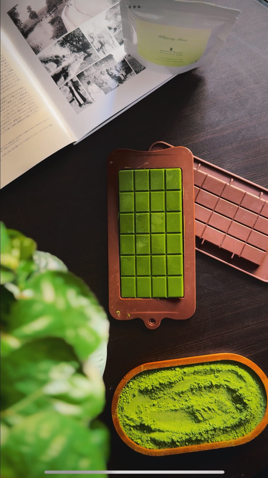 Valentine Matcha Chocolate