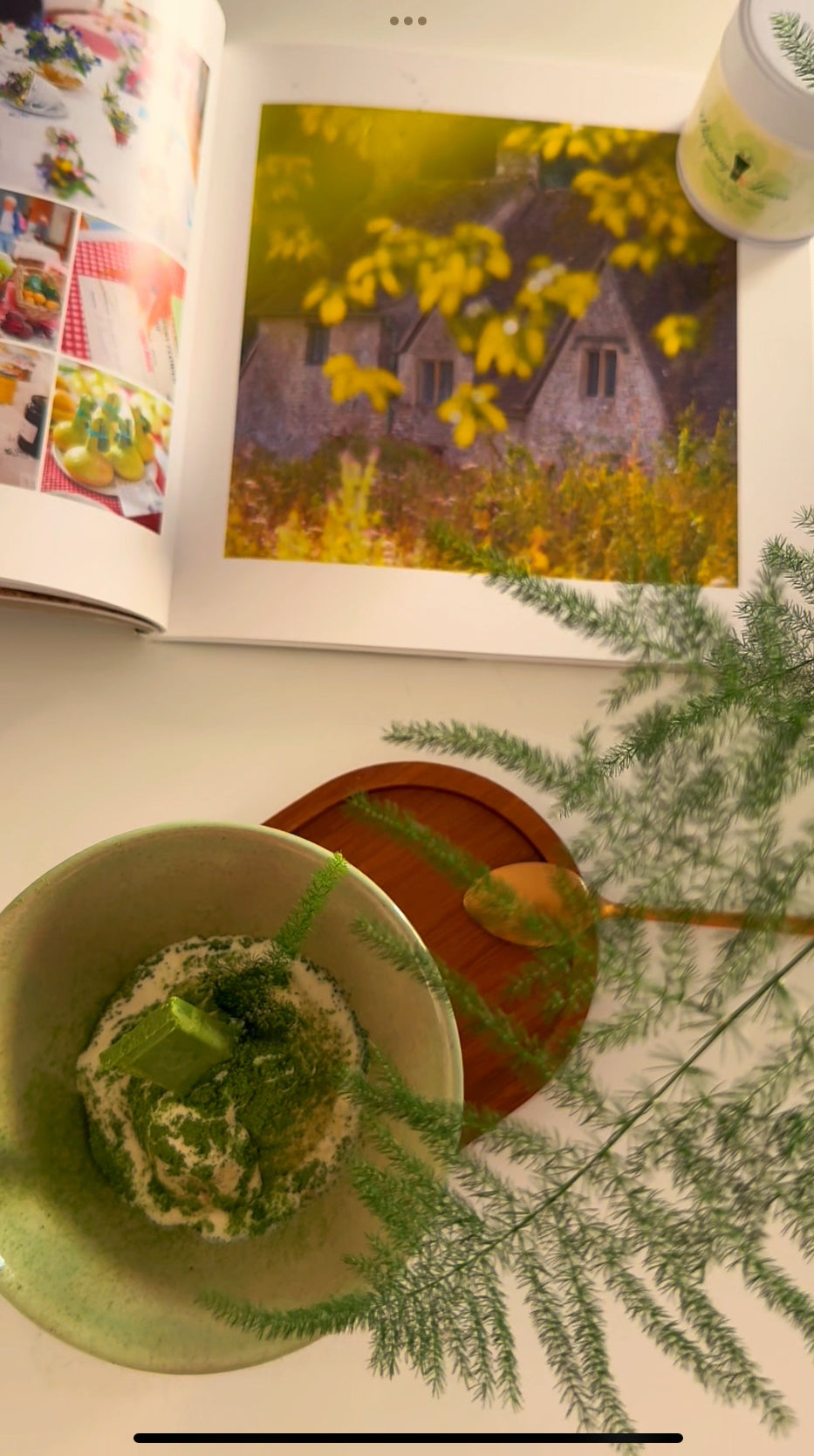 Pistachio Matcha Affogato