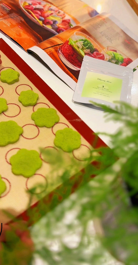 Matcha Cookies for Weekend