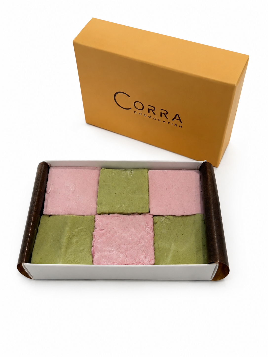 Matcha and Berries Marshmallows